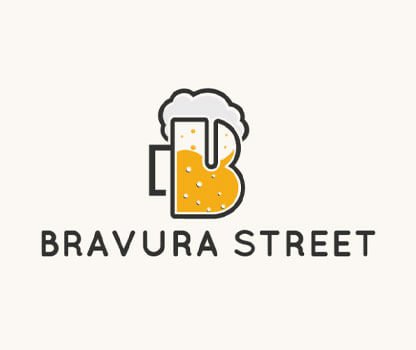 Alphabetic Logo - Bravura Street