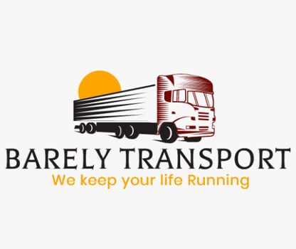 Transport Logo - Barely