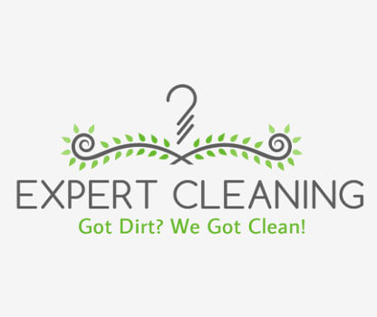 Expert Cleaning Logo: A sleek and professional logo featuring a mop and bucket, symbolizing expertise in cleaning services