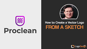 Video Slide 5 - Create Vector Logo From Sketch