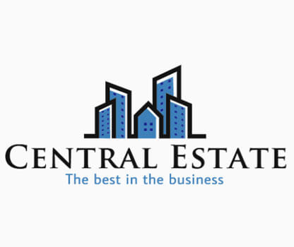 Real Estate Logo - Central Estate