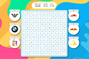 To play, simply search the name of the famous logo in the grid, hold your mouse over the letters, and swipe to highlight. If the word you’ve swiped remains highlighted, then you’ve got the correct answer! Start the quiz now!