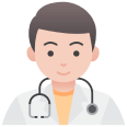 Doctor Cartoon Vector - Web Icon